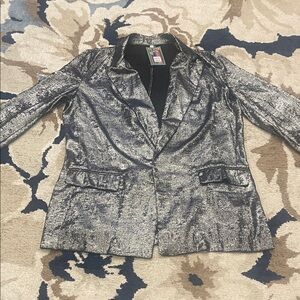 Metallic Women's Blazer